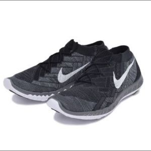 NIKE FREE 3.0 FLYKNIT RUNNING SHOES W6.5